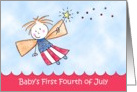 Baby’s First Fourth of July, Fairy Card