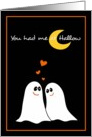 Cute Ghosts, You had me at Hallow, Halloween Love Card