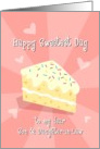 Sweetest Day, Cute Son & Daughter-In-Law Piece of Cake Card