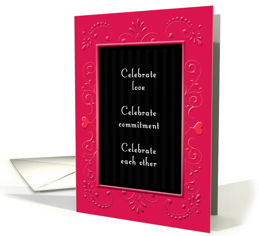 Celebrate Each Other, Old Fashioned Anniversary card (1020345)