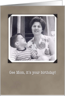 Birthday for Mom,...
