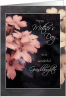 Mother’s Day Card for Granddaughter, Peach Garden Phlox Flowers card