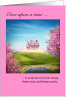 Fairytale Birthday Party Invitation card