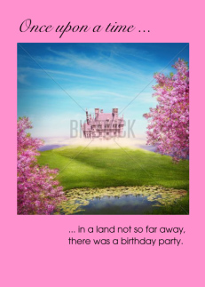 Fairytale Birthday Party Invitation
