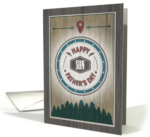 Father's Day Son, Rustic Wilderness Graphics card (1361614)