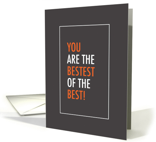 Boss's Day, Bestest of the Best card (1398946)
