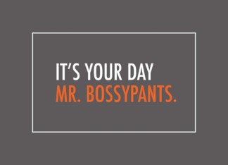 Humorous Boss's Day,...