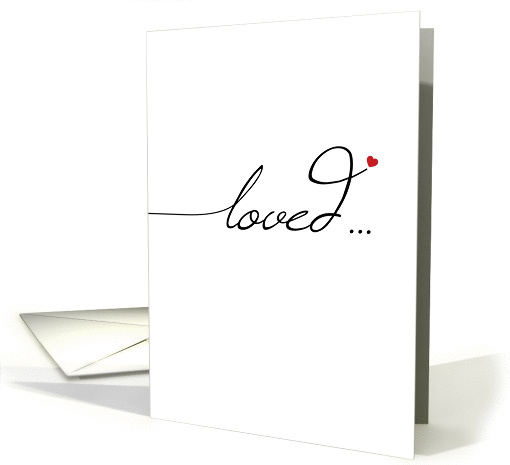 Loved Forever, Wedding Anniversary card (1404876)