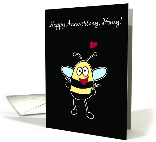 Wanna Pollinate? Humorous Anniversary card (1421366)