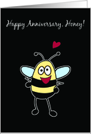 Wanna Pollinate? Humorous Anniversary card
