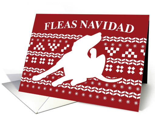 Fleas Navidad, Ugly Christmas Sweater card (1454304)