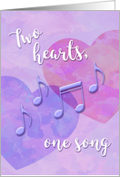 Two Hearts, One Song...