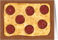 Pizza Party Invitation card