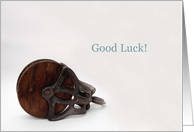 Good Luck, We’re Pulling for You card