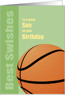 Son Birthday card,...