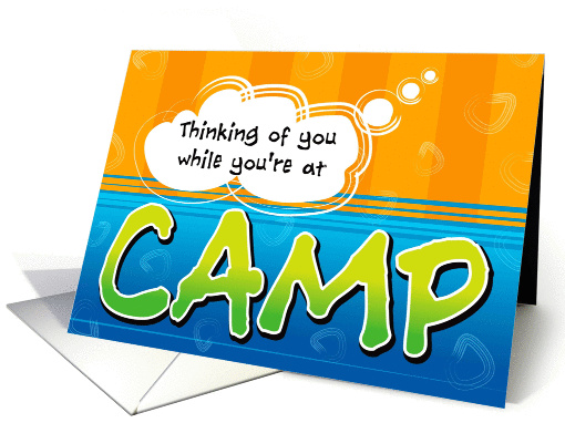 Cool Thinking of You While You're at Camp card (936333)
