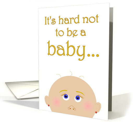 Chemo's Baby Fuzz Look card (821042)