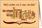 National Chocolate Day - How Many Different Ways card