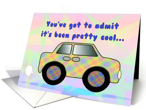 Thank You for Driving in Our Carpool! card (828122)