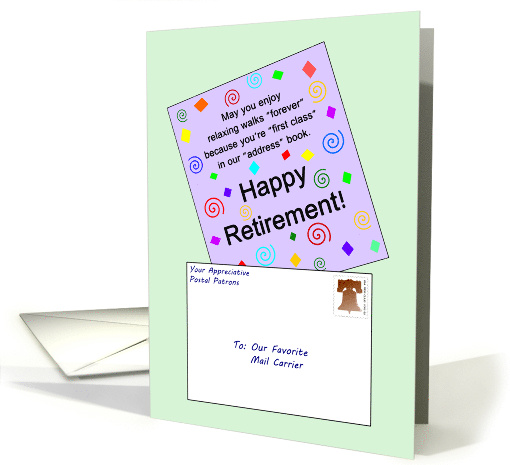 Happy Retirement to Our Favorite Mail Carrier - Card With... (906477)