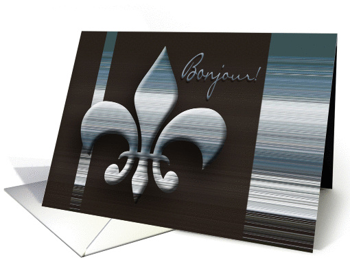 Bonjour card (821628)