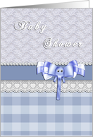 Baby Shower Invitation for Boys card