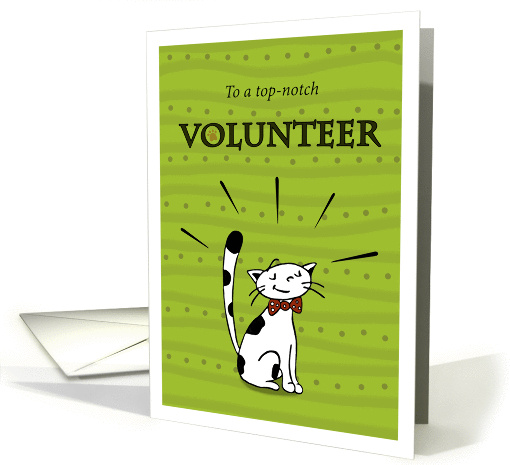 Thank you to volunteer, Business or informal, Cat is... (1427082)