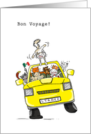 Bon Voyage - Have a good holiday/trip in Mexico! card