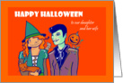 Daughter and her wife -Halloween greeting card