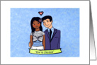 Wedding Rehearsal Dinner Invitation - Asian Couple card