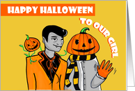 Halloween For Daughter - From Genderqueer Parents card