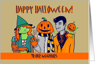 Monster’s Greetings - To Our Neighbors card
