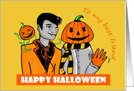 Best Friend Halloween - Monster Pals card