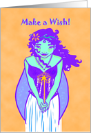 Birthday Fairy - Make a Wish card