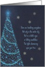 Christmas Stars Twinkling Original Poetry card