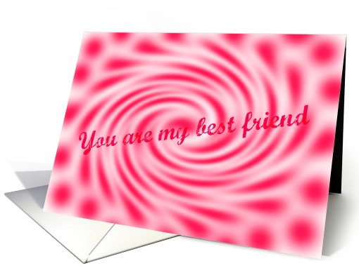 My Best Friend Poetry card (831173)