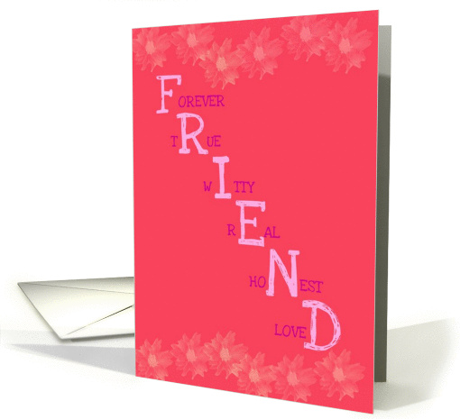 Meaning of a Friend card (848103)