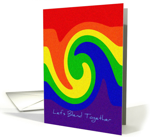 Let's Blend Together Original Poetry card (848837)