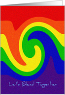 Let’s Blend Together Original Poetry card