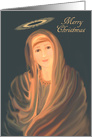 Merry Christmas - The Christmas Madonna card