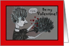 Be my Valentine! - Punkypine card