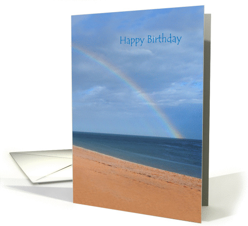 Happy Birthday - Rainbow Wishes card (1187808)