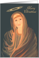 Merry Christmas - The Christmas Madonna card
