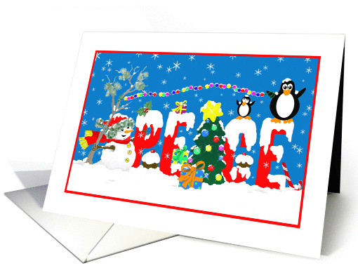 PEACE- Christmas card (1407096)