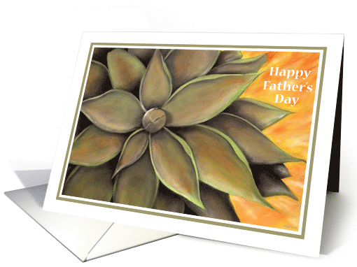 Happy Father's Day Father Agave Plant card (1493350)