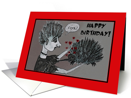 Happy Birthday-Punkypine card (884108)