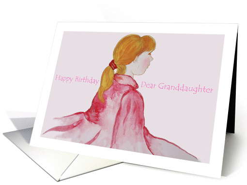 Happy Birthday- Dear Granddaughter card (888569)