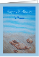 Happy Birthday - Seashells by the Seashore- Customizable Name Card