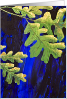 Golden Oak card