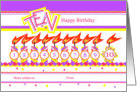 Happy 10th Birthday, Cake with 10 Candles card